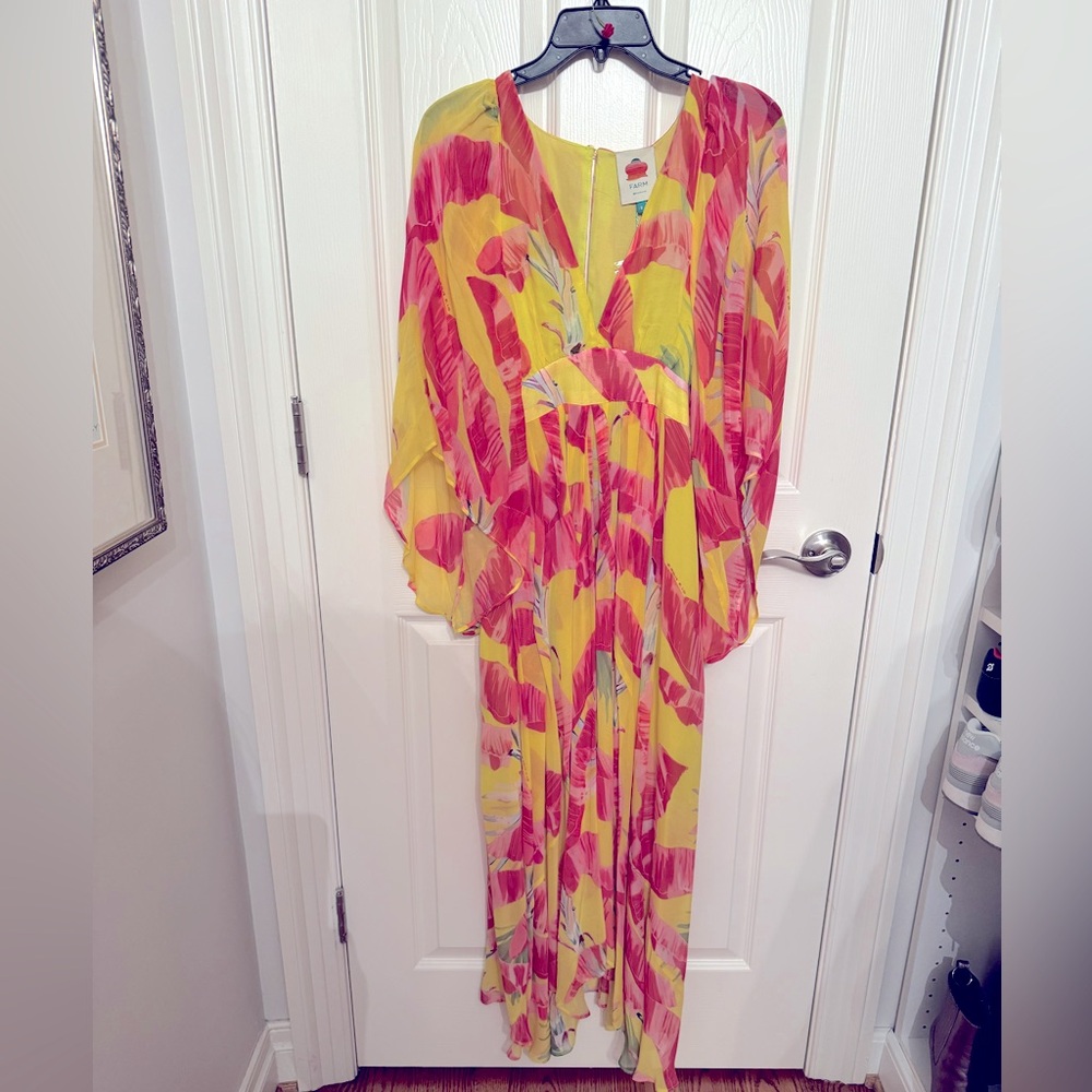 Farm Rio Dress Sweet Jungle Lime